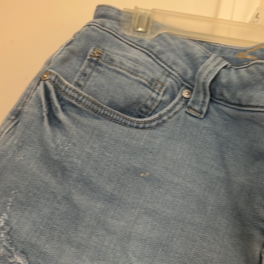 Women Seven Denim Distressed Shorts - Picture 5 of 12